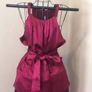 Ann Taylor silk blouse.